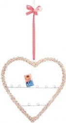 Závěsné proutěné srdce na fotografie Small Foot