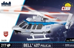 Cobi stavebnice Bell 407 Police – civilní vrtulník 1:48