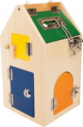 Motorický domeček se zámky small foot