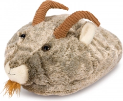 Cozy Noxxiez hřejivý plyšový pantofel Kozel