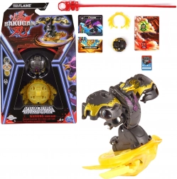 Bakugan Special Attack Flame sada s točící figurkou a kartami