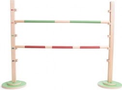 Dřevěná atletická překážka pro trénink skoků