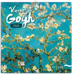 Poznámkový kalendář Vincent van Gogh 2026