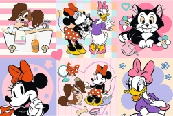 Puzzle DISNEY Minnie: barevný den 160 dílků