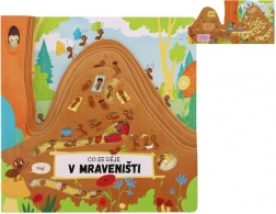 Knížka Co se děje v mraveništi 23 × 23 cm