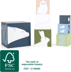 Stohovací kostky Arctic pro děti