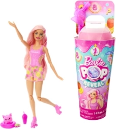 Barbie pop reveal ovocný nápoj – růžová blondýnka