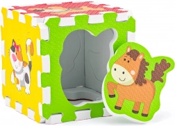 Pěnové puzzle se zvířátky