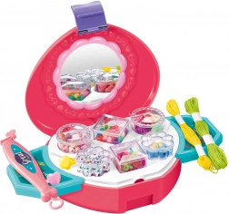 tvorba náramků set v kabelce 19 cm