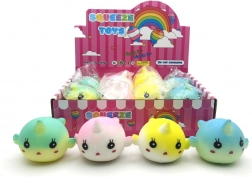 Žertovná mačkací velryba antistresová hračka