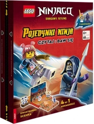 LEGO NINJAGO: soubojoví ninja – interaktivní kniha se 2 minifigurkami a 68 kostkami