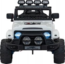 Elektrické dětské auto Off‑Road Climber – Bílá