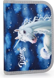 Školní penál jednopatrový Unicorn Oxybag