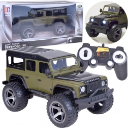 Dálkově ovládané terénní auto LAND ROVER defender 110 1:14