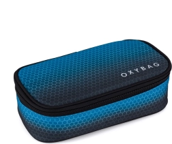 Školní pouzdro OXY Jumbo Ombre černo-modré