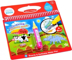 Vodní omalovánka se zvířátky