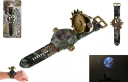 Dětské digitální hodinky s projektorem dinosaurus