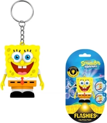 Klíčenka SpongeBob s LED svítilnou