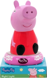 Noční lampička s figurkou Prasátka Peppy KiDS Licensing - 1 kus