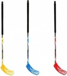 Florbalová hůl zahnutá do leva pro děti, 115 cm