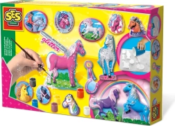 Odlévání a malování fantasy koní