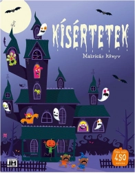 velká samolepková knížka duchové – maďarská verze