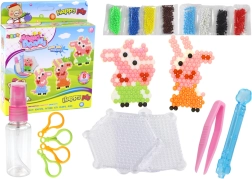 Vodní korálky DIY – sada 8 barev s motivy prasátek