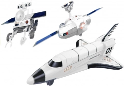 solární kreativní sada 3 v 1 kosmické vozidlo diy