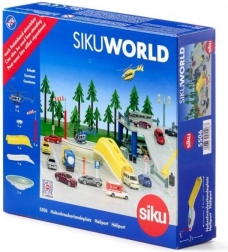 SIKU WORLD helikoptéra s heliportem