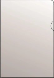 Průhledný obal na dokumenty A5 L z PVC 120 mikronů