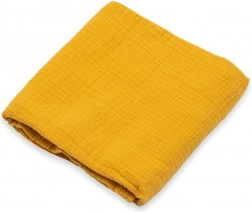 Dětská mušelínová deka New Baby hořčicová