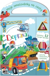 Moje omalovánka na cesty – Doprava