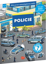Můj první samolepkový sešit – policie