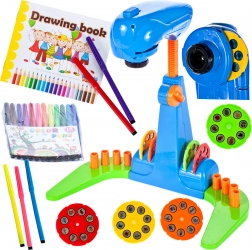 Projektor pro kreslení s nastavitelnou výškou a ostřením