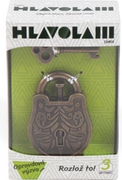 Kovový hlavolam – zámek