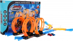 Závodní dráha Ohnivá smyčka s autíčky, 38 dílů