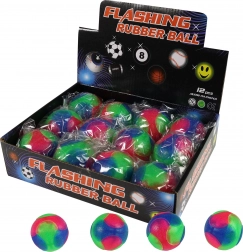 Skákací míček s barevným světlem