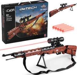 Stavebnice CADA musket Karabiner 98K s puškohledem a střelbou
