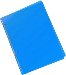 Pořadač modrý A5 s kroužkovou mechanikou