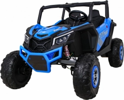 Dětské elektrické buggy UTV s pohonem 4x4, 24 V, modré