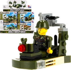 Vojenské stavebnice s minifigurkou – 4 varianty