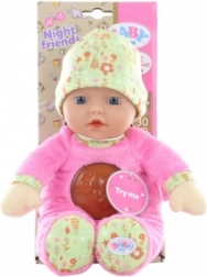 Baby born pro miminka svítící panenka do postýlky 30 cm