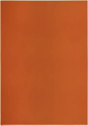 Průhledný obal A4 L z PVC, červený, 140 mikronů