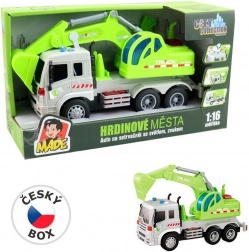 Auto Bagr City Collection se Světlem a Zvukem