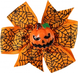 Spona do vlasů Oranžová Dýně