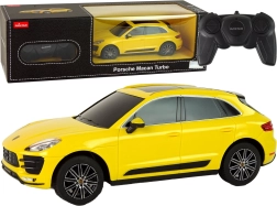 RC auto Porsche Macan Turbo 1:24 Rastar – Žlutá