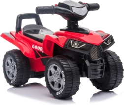 Odrážedlo čtyřkolka se zvuky a světly červené