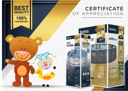 Zahradní bazén BESTWAY Steel Pro Max 366 × 100 cm se setem 10 v 1