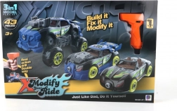 Stavebnice auto 3 v 1 se šroubovákem a dětskou vrtačkou