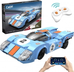 Stavebnice CaDA RC závodní auto AZURE STORM 1:20, 266 dílků, Dual Mode
